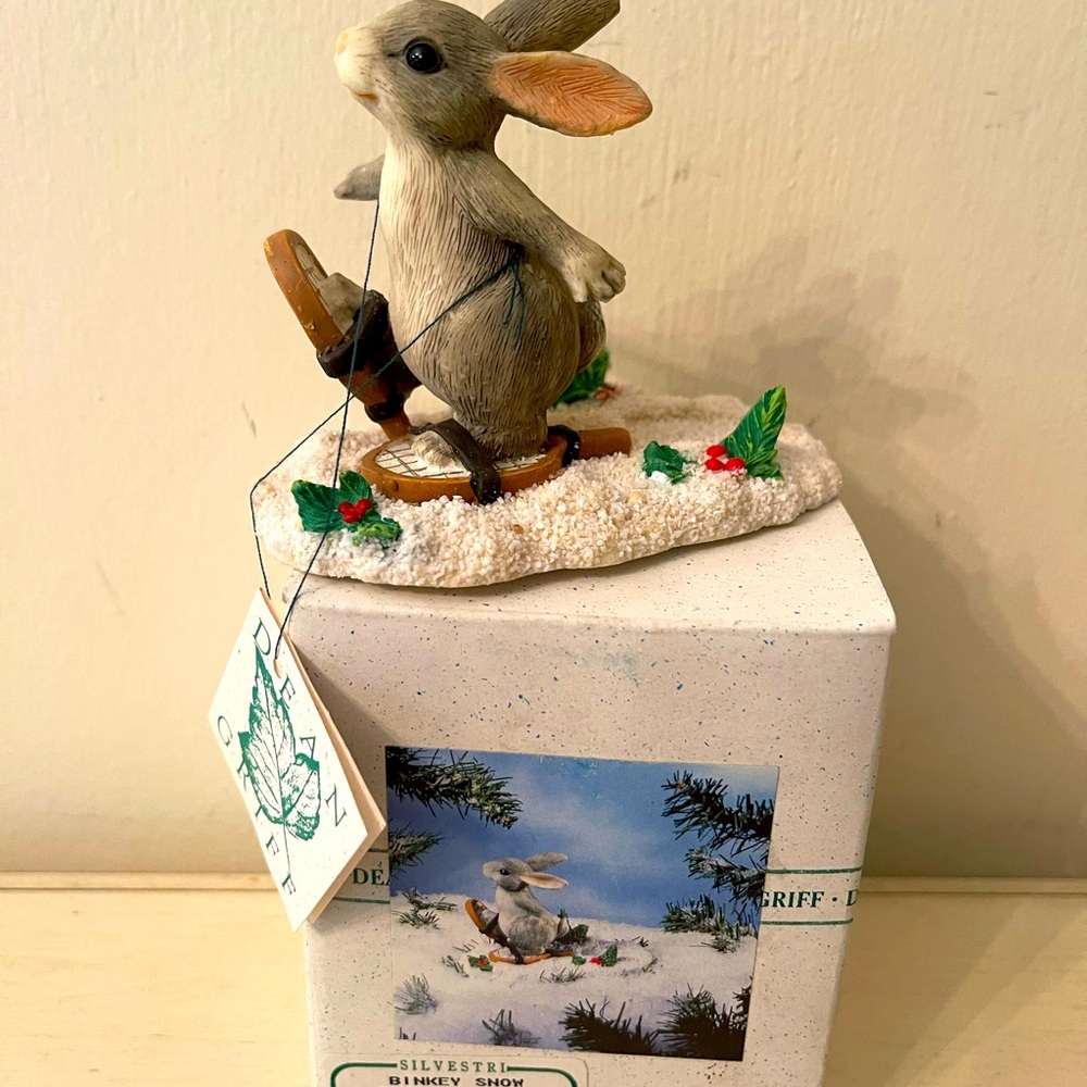 Charming Tails Binkey Snow Shoeing